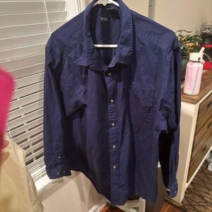 Basic Editions Dark Blue Shirt